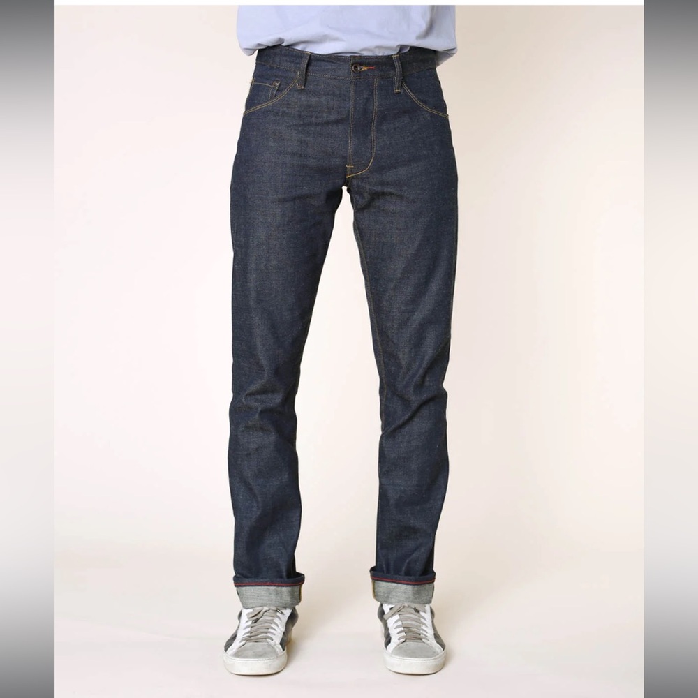 3 pairs Men's Raleigh Denim Selvage Jeans, 2 x Levi’s 511 and 1 x Bonobos